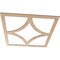 Ekena Millwork Statesman Wood Fretwork Pierced Ceiling Medallion, Alder, 30"OD x 19 1/4"ID x 3/8"T CMWP30X30X0375STAL - alternate 5